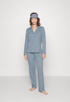 VIVANCE DREAMS BY LASCANA CLASSIC SET - Pyjama - blue melange