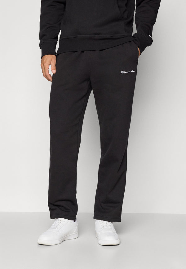 ICONS STRAIGHT HEM PANTS - Pantalon de survêtement - black