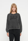 LOGO WEDGE CREW - Sweatshirt - moonless night