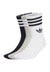 CREW 3 PACK UNISEX - Chaussettes - white medium grey heather black