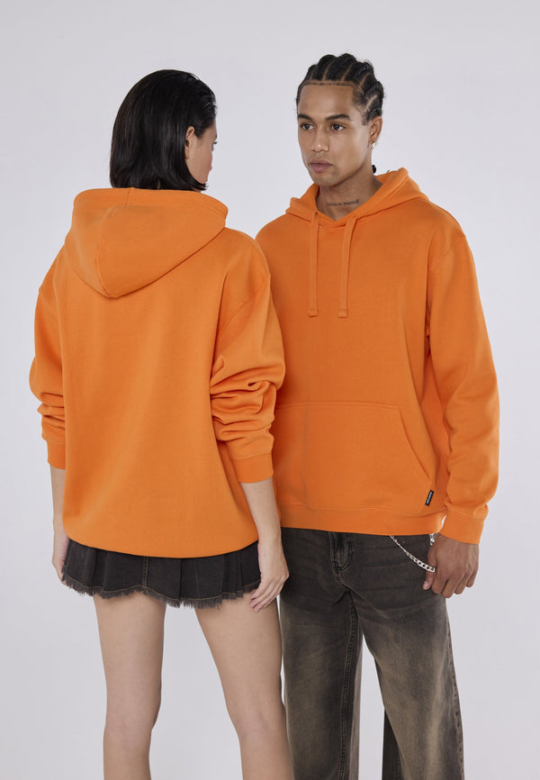 UNISEX - Sweat à capuche - orange