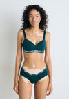 HIPSTER 3 PACK - Slip - dark green moss
