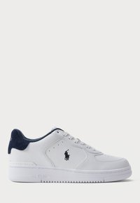 MASTERS COURT LEATHER SNEAKER UNISEX - Baskets basses - white/navy