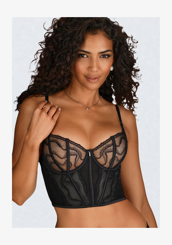 CORSAGE - Brassière - black