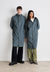 LONGER JACKET UNISEX - Veste imperméable - lagoon