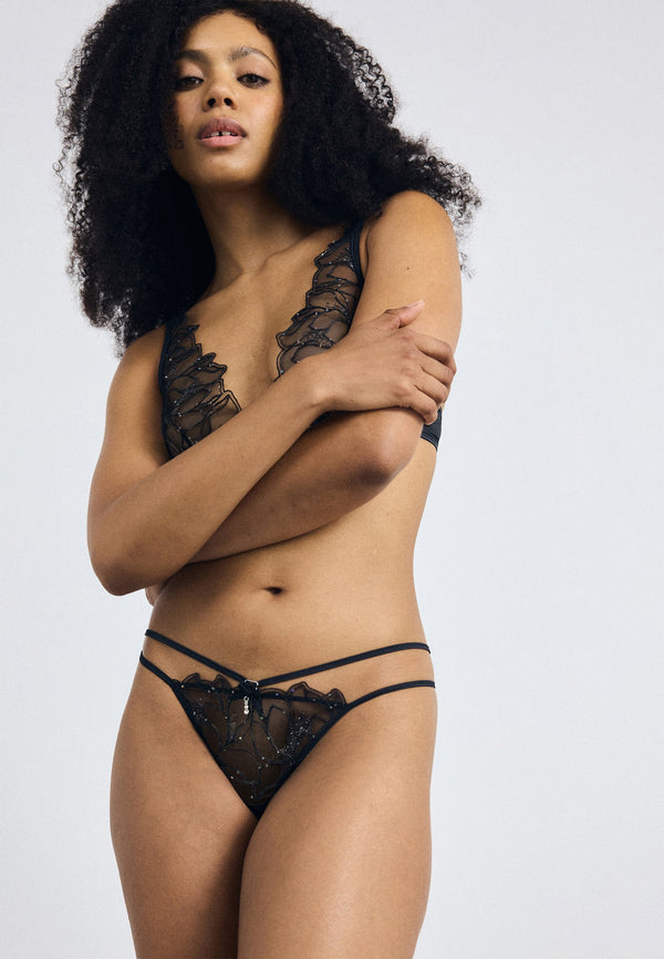 THONG - String - black