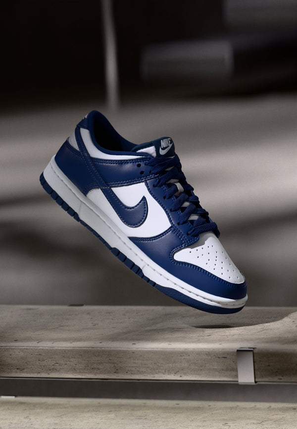 DUNK LOW RETRO UNISEX - Baskets basses - white/midnight navy