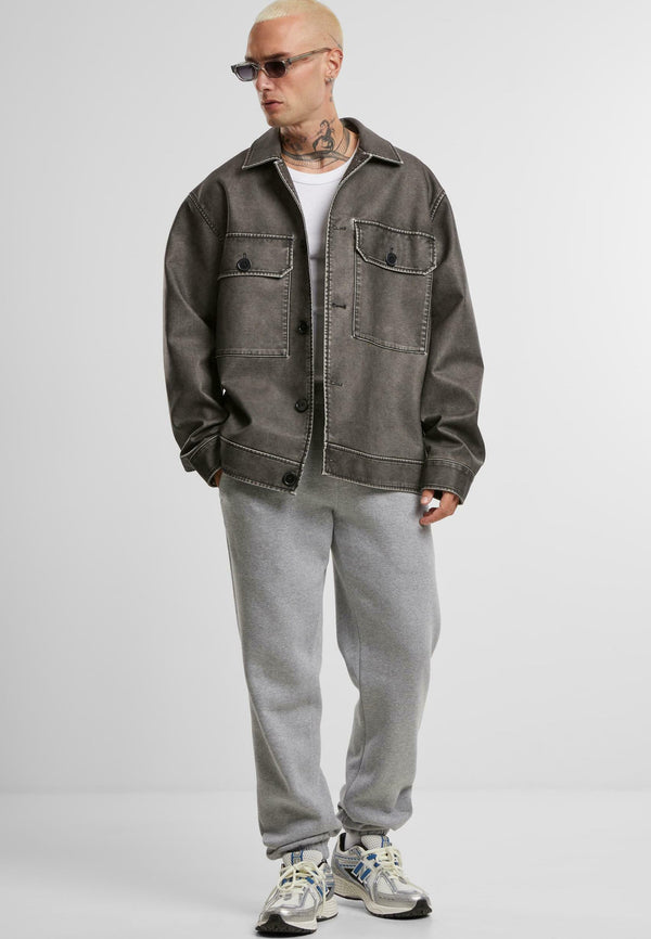 Pantalon de survêtement - heathergrey