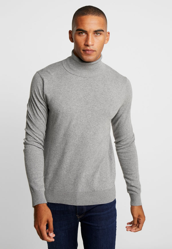 Pullover - mottled light grey
