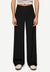 WIDE-LEG TAILORED - Pantalon classique - black