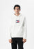 LINEAR FLAG GRAPHIC HOODIE UNISEX - Sweat à capuche - white