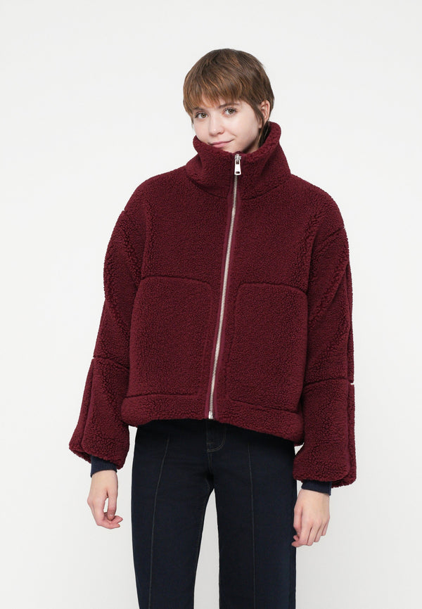 ONLASPEN LIFE TEDDY NOOS OTW - Doudoune - cabernet