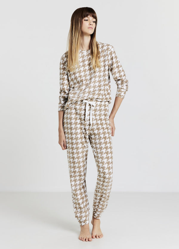 SET ALL OVER - Pyjama - var bianco lana