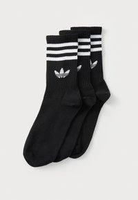 CREW 3 PACK UNISEX - Chaussettes - black