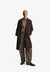 Manteau classique - mottled dark brown