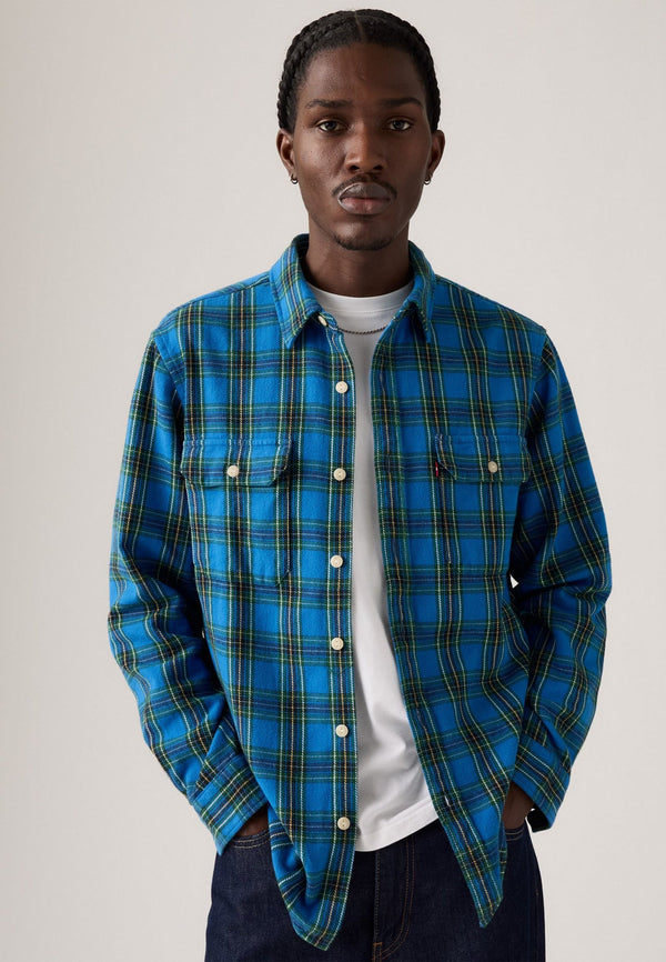 JACKSON - Chemise - madigan plaid star sapphire flannel