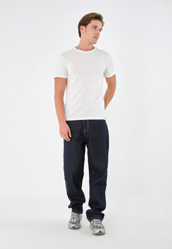 7 PACK - T-shirt basique - white/blue/green