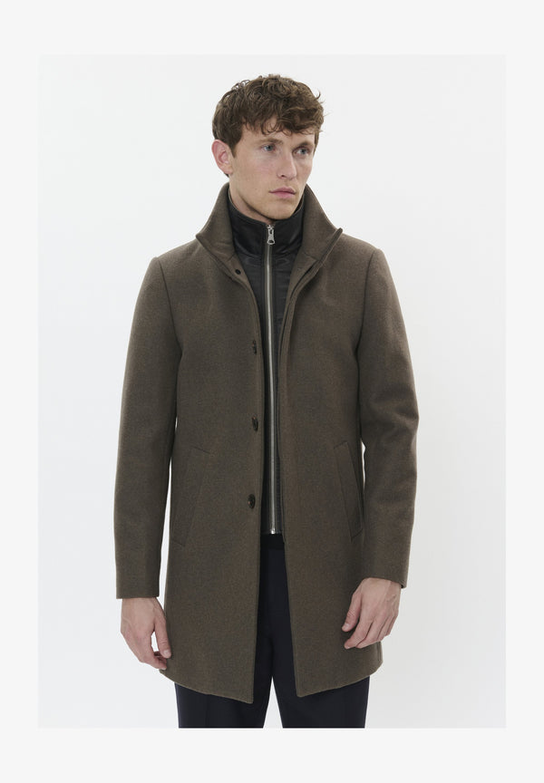 HARVEY - Manteau court - brindle