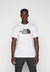 M SS EASY TEE - T-shirt imprimé - white