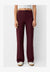 WIDE-LEG TAILORED - Pantalon classique - bordeaux