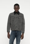 SHERPA JACKET - Veste en jean - deep obsidian