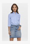 L/S - Chemisier - blue/cloud dancer