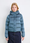 AMAZE PUFF HOODED JACKET - Doudoune - everblue high shine
