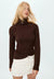 TURTLENECK - Pullover - dark brown