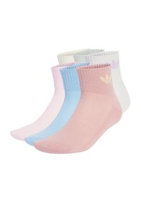 UNISEX 6 PACK - Chaussettes - mauve/linen green/grey one
