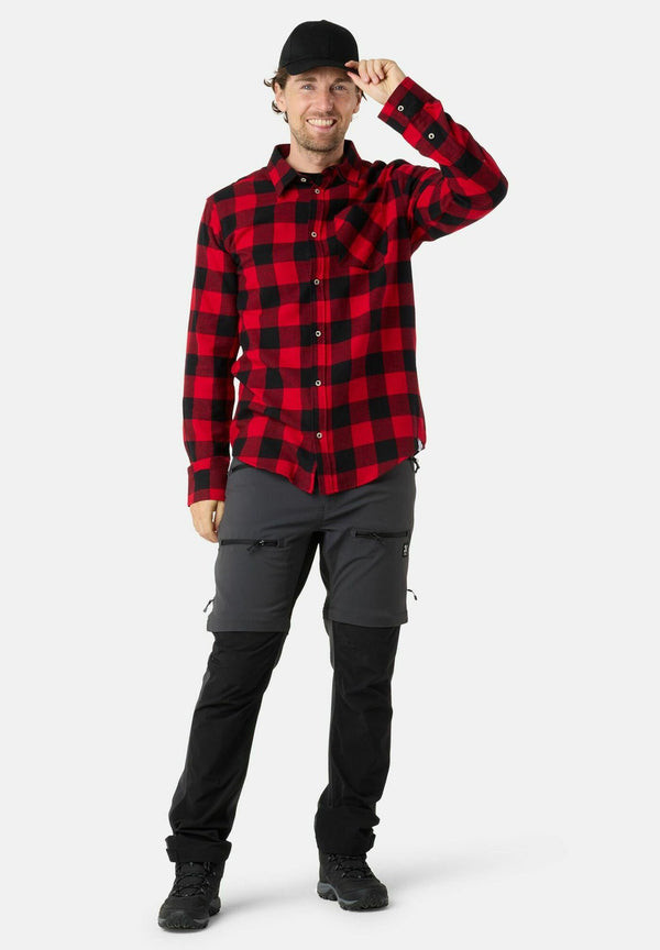 DENVER - Chemise - red black check