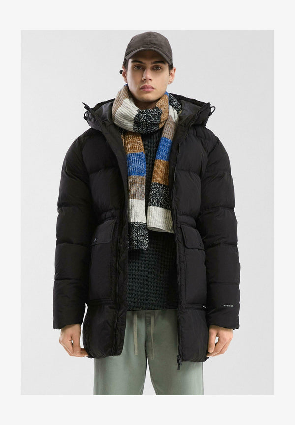 OUTDOOR-MANTEL - Manteau d'hiver - schwarz