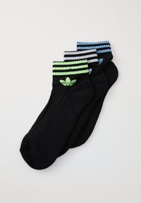 3 PACK UNISEX - Chaussettes - black/ash blue/signal green