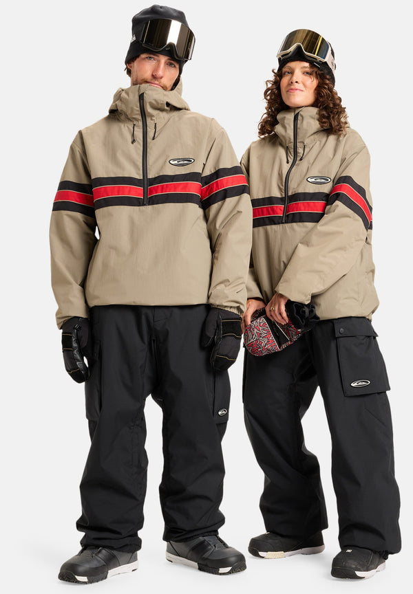 SNOW DOWN CARGO - Pantalons de ski - true black