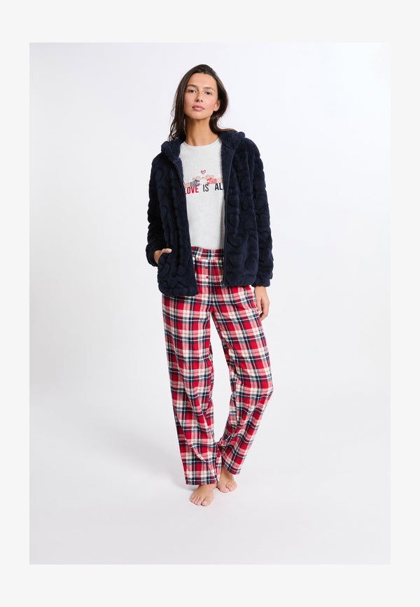 MINORA SET - Pyjama - dark blue