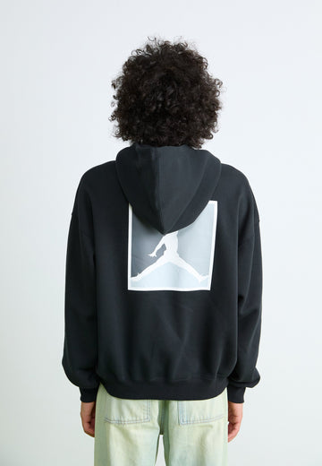 Sweat à capuche - black/white