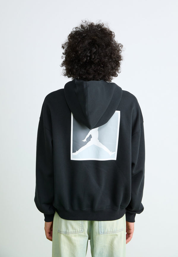 Sweat à capuche - black/white