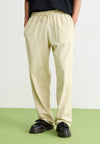 Pantalon de survêtement - light khaki/white