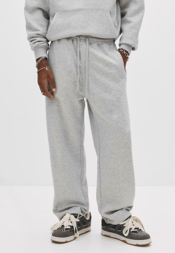 BAGGY - Pantalon de survêtement - light grey