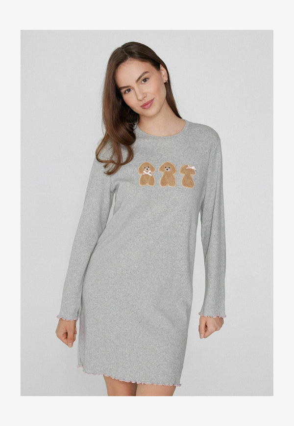 Chemise de nuit / Nuisette - grey