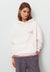 BOW GRAPHIC - Sweat à capuche - white