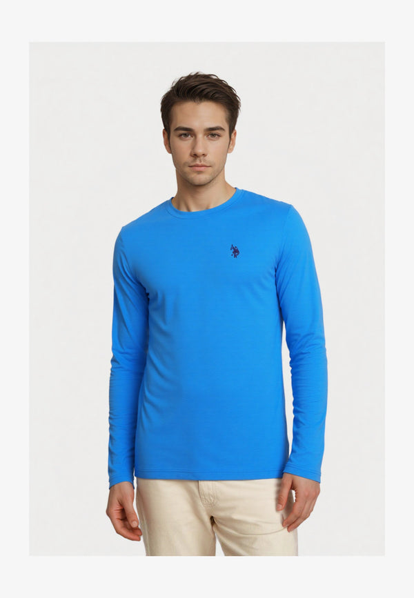 T-shirt à manches longues - blau