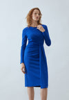 Robe fourreau - blue