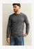 RELAXED CREW NECK LONG SLEEVE - Pullover - dark grey