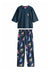 REGULAR FIT - SHORT SLEEVE SET - Pyjama - navy dog