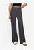 WIDE-LEG TAILORED - Pantalon classique - mottled dark grey