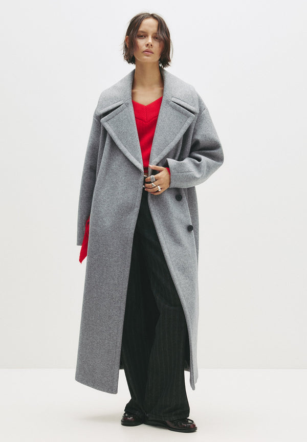 SOFT TEXTURE - Manteau classique - light grey