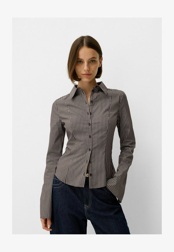 Chemisier - dark brown