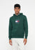 LINEAR FLAG GRAPHIC HOODIE UNISEX - Sweat à capuche - dark green