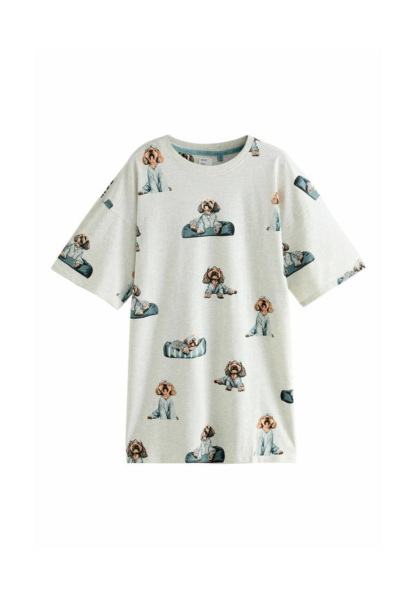 Chemise de nuit / Nuisette - grey charlie the cockapoo