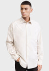 STEPHEN OVERSIZED FIT - Chemise - beige stripe